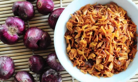 Bật mí cách làm hành phi giòn ngon an toàn ngay tại nhà
