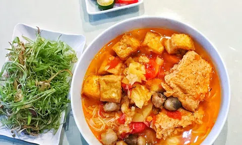 Tháng cô hồn: Học làm bún chay vừa đơn giản, vừa ngon cho cả gia đình may mắn