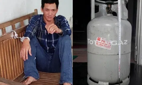 Nam thanh niên nghi ngáo đá ôm bình gas lao vào Trung tâm truyền hình Việt Nam