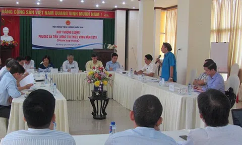 Lương tối thiểu vùng năm 2019 sẽ tăng 5,3% so với năm 2018