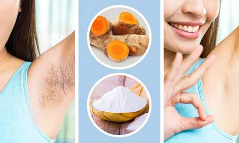 5 cách làm sạch lông vùng nách không cần đến dao cạo