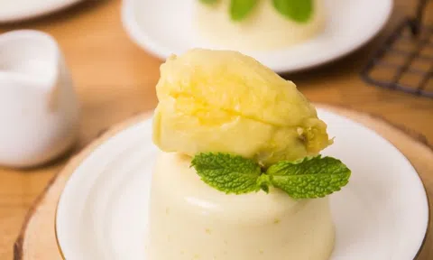 Làm pudding sầu riêng thơm lừng, béo ngậy ăn là mê