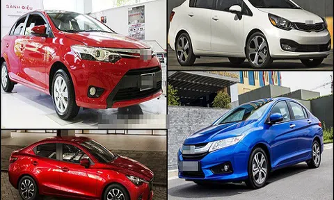 Top xe hơi bán chạy nhất 7 tháng qua, xe giá rẻ lên ngôi