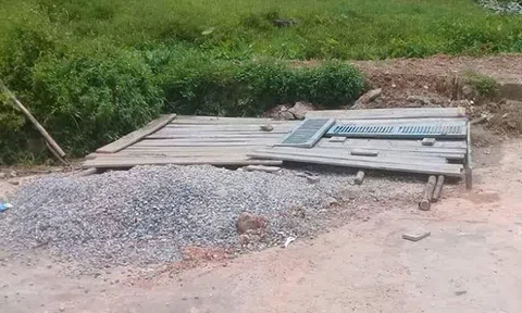 Hải Phòng: Bé 3 tuổi đuối nước thương tâm dưới hố đào lấy nước xây dựng nhà văn hóa