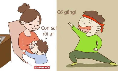 Nếu con nhỏ có những biểu hiện này, cha mẹ cứ yên tâm về cách giáo dục của mình