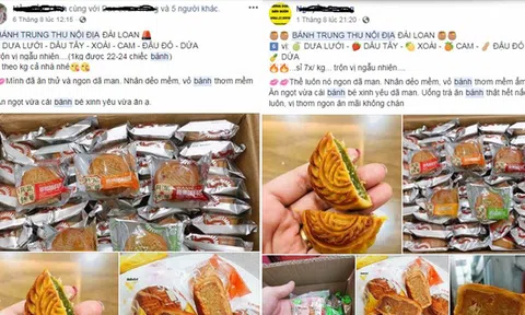Cận cảnh bánh Trung thu Trung Quốc siêu rẻ tràn lan thị trường Việt Nam