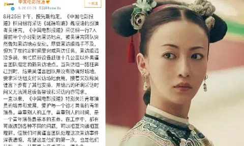 Vừa nổi tiếng với Diên Hi công lược, Ngô Cẩn Ngôn đã bị tố `lên mặt` với báo đài