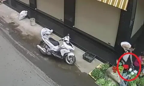 Bắt giữ người phụ nữ đi xe sang trộm túi tiền của bà cụ bán rau 