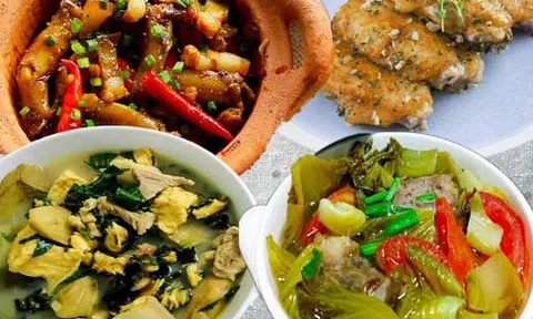 Những món ngon khó cưỡng cho bữa cơm gia đình trong ngày mưa gió