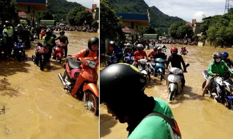 Mộc Châu ngập úng, nhiều nơi quá tải khách du lịch dịp Quốc khánh 2/9