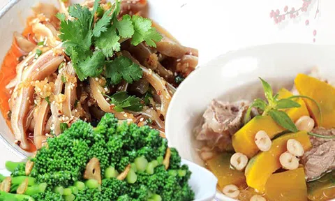 Thực đơn 3 món ngon đơn giản, chế biến nhanh cho bữa cơm tối gia đình