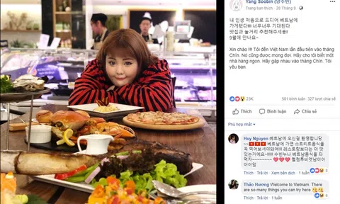 \'Cô nàng sành ăn\' Yang Soo Bin của Hàn Quốc sẽ đến Việt Nam trong tháng 9 này