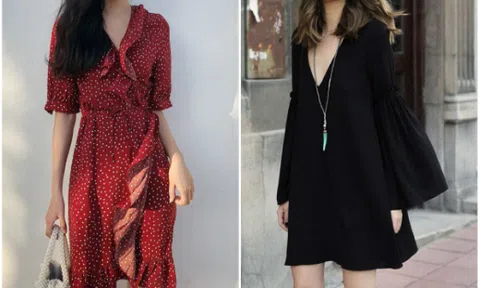 Điểm danh những mẫu váy thướt tha các chị em chỉ cần khoác lên là biết thu về