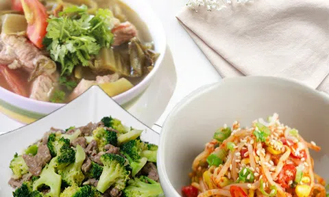 Khỏi lo tối nay ăn gì với thực đơn 3 món đơn giản nhưng đưa cơm đón gió mùa