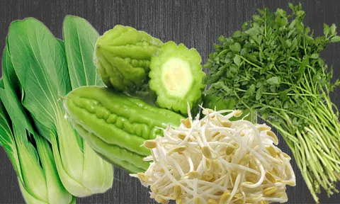 Mách chị em nhận biết một số loại rau nhiễm hóa chất bằng mắt thường