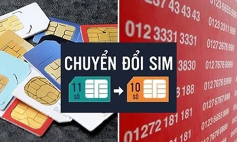 Nhà mạng chuyển đổi sim 11 số sang 10 số, chủ tài khoản ngân hàng cần lưu ý gì?