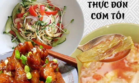 Thực đơn cơm tối chuẩn vị mùa thu chưa tới 70 nghìn đồng