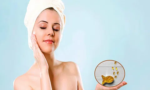 Dùng dầu cá dưỡng da và tóc hiệu quả bất ngờ chị em không nên bỏ qua