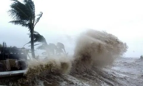 Dự báo thời tiết 13/9: Bão số 5 mạnh lên gây mưa to ở Đông Bắc Bộ