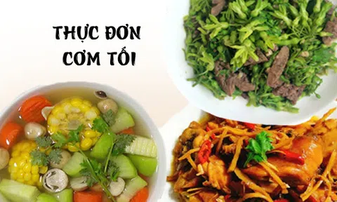 Gợi ý mâm cơm 4 người, nấu nhanh ăn ngon cho ngày cuối tuần