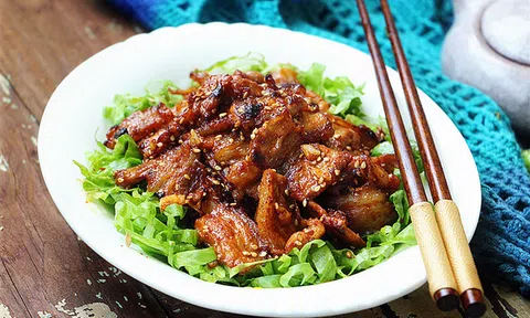 Thêm một cách chế biến thịt ba chỉ siêu ngon không thể bỏ qua