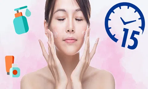 Thử ngay công thức làm sạch da 15p mỗi tối, chị em sẽ có làn da đẹp không tỳ vết