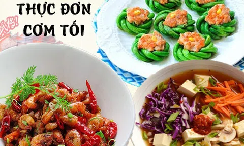 Bữa cơm 100.000 đồng ngon miệng, vừa đủ dinh dưỡng vừa đẹp mắt