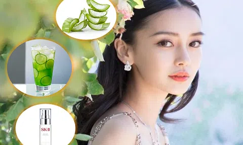 Bí quyết dưỡng da mịn màng không tỳ vết của mỹ nhân một con Angela Baby