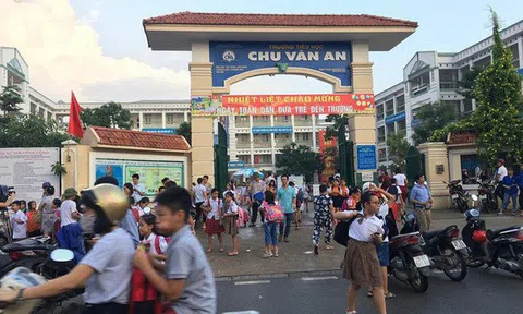 Trường đông học sinh lớp 1 nhất Hà Nội: Bế tắc với lịch học và chưa thể khắc phục