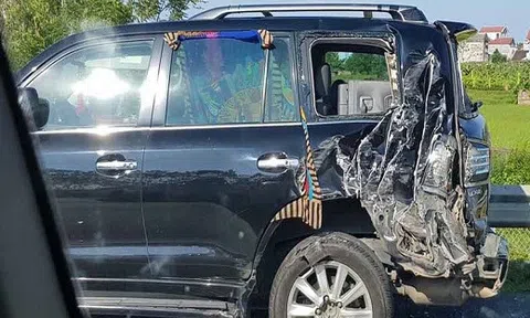 Tài xế xe tải kể lại phút giây đâm phải Lexus biển tứ quý 8 và nguyên nhân