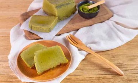 Không cần bột mì mà vẫn có thể làm được bánh trà xanh siêu ngon