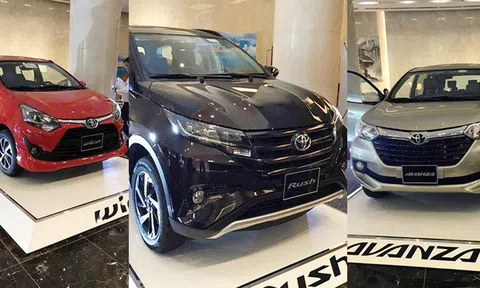 Sáng nay ra mắt bộ 3 xe Toyota nhập khẩu hoàn toàn mới tại Việt Nam
