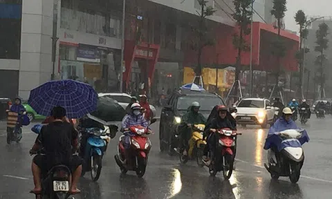 Không khí lạnh tràn về, Bắc Bộ có mưa to và dông mạnh