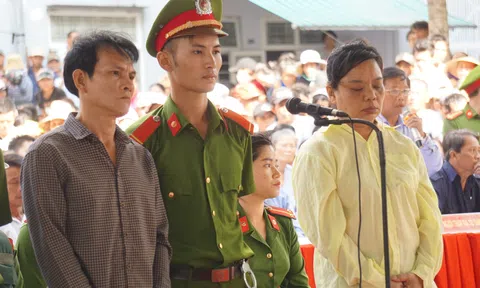 Tuyên án chồng tử hình, vợ chung thân cho cặp `vợ chồng hờ` giết chủ nợ, phi tang xác