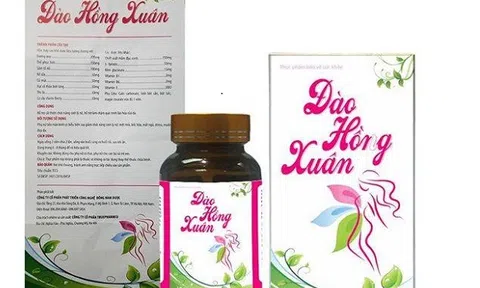 \'Đào Hồng Xuân\' được cấp chứng nhận là thực phẩm bảo vệ sức khỏe hiệu quả và an toàn