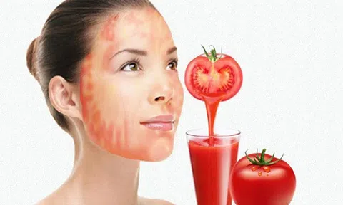 Sang thu mà da vẫn đổ dầu, nổi mụn các nàng hãy thử ngay mẹo này với cà chua
