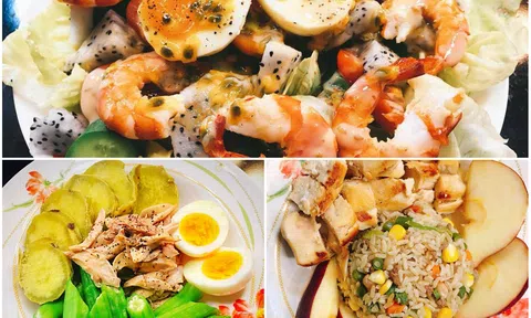 Thực đơn áp dụng chế độ `Eat clean` vừa tốt cho sức khỏe vừa giữ gìn vóc dáng