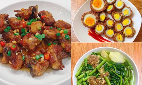 Thực đơn bữa tối với 3 món ngon mà chẳng cần chế biến cầu kì