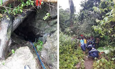 Ngạt khí độc, 3 người đàn ông tử vong trong hang đá 
