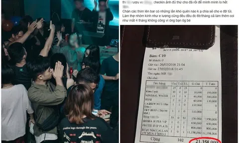 Chơi trội tổ chức sinh nhật ở bar, thanh niên `còng lưng` 4 tháng mới trả hết nợ