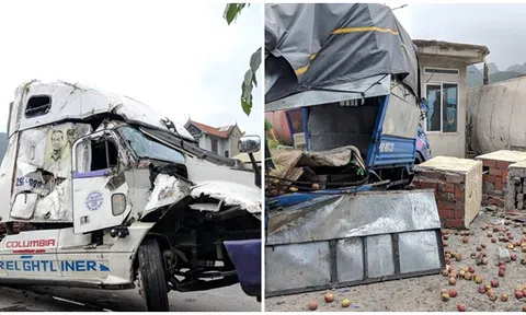 Xe container mất lái, đâm liên tiếp 2 xe khiến 1 người chết, 2 người bị thương