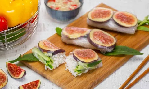 Thêm một cách làm gỏi cuốn quả sung siêu lạ miệng mà bạn không nên bỏ qua