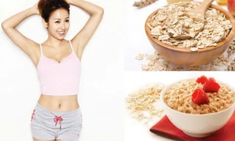 Thực đơn giảm 4kg trong 1 tuần bằng yến mạch 