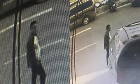 Lộ diện nghi phạm đập kính ô tô trước cửa ngân hàng cuỗm 3,5 tỷ đồng