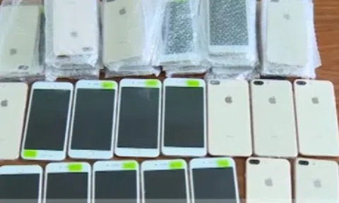 Bắt đối tượng mua 50 chiếc iPhone 8 plus ở chợ Đồng Xuân về bán kiếm lời