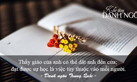 15 câu danh ngôn hay nhất về thầy cô giáo