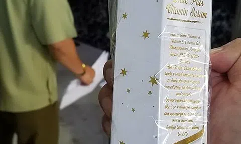 Thu giữ 1.000 chai sữa dưỡng thể đóng mác \'made in Thái Lan\' sản xuất tại Sài Gòn