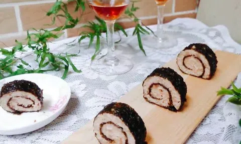 Thử ngay món rong biển cuộn thịt heo vừa đơn giản vừa ngon