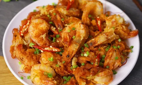 Mách bạn cách làm bánh tôm chiên ngon khó cưỡng