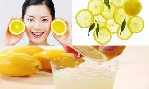 Đánh bay mụn đầu đen, mụn cám chỉ bằng một quả chanh